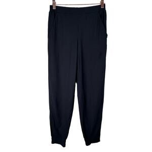 COS Navy Athleisure Lightweight Quiet Luxury Minimalist City Jogger Pants 2